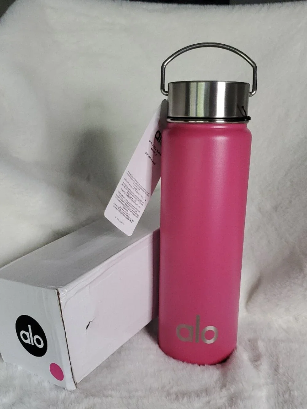 ALO Yoga Pink Insulated Steel Bottle